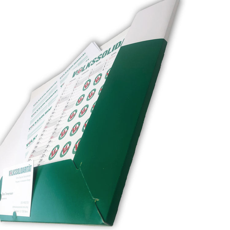 Aktendeckel / Präsentationsmappe mit 2 Innenlaschen