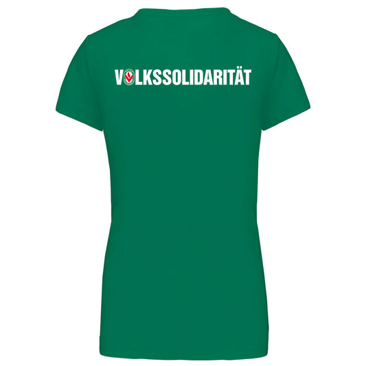 Damen T-Shirt mit V Ausschnitt