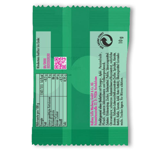 VEGANE Fruchtgummi - Herzform