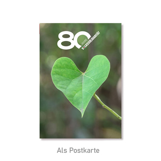 Grußkarte Herzblatt