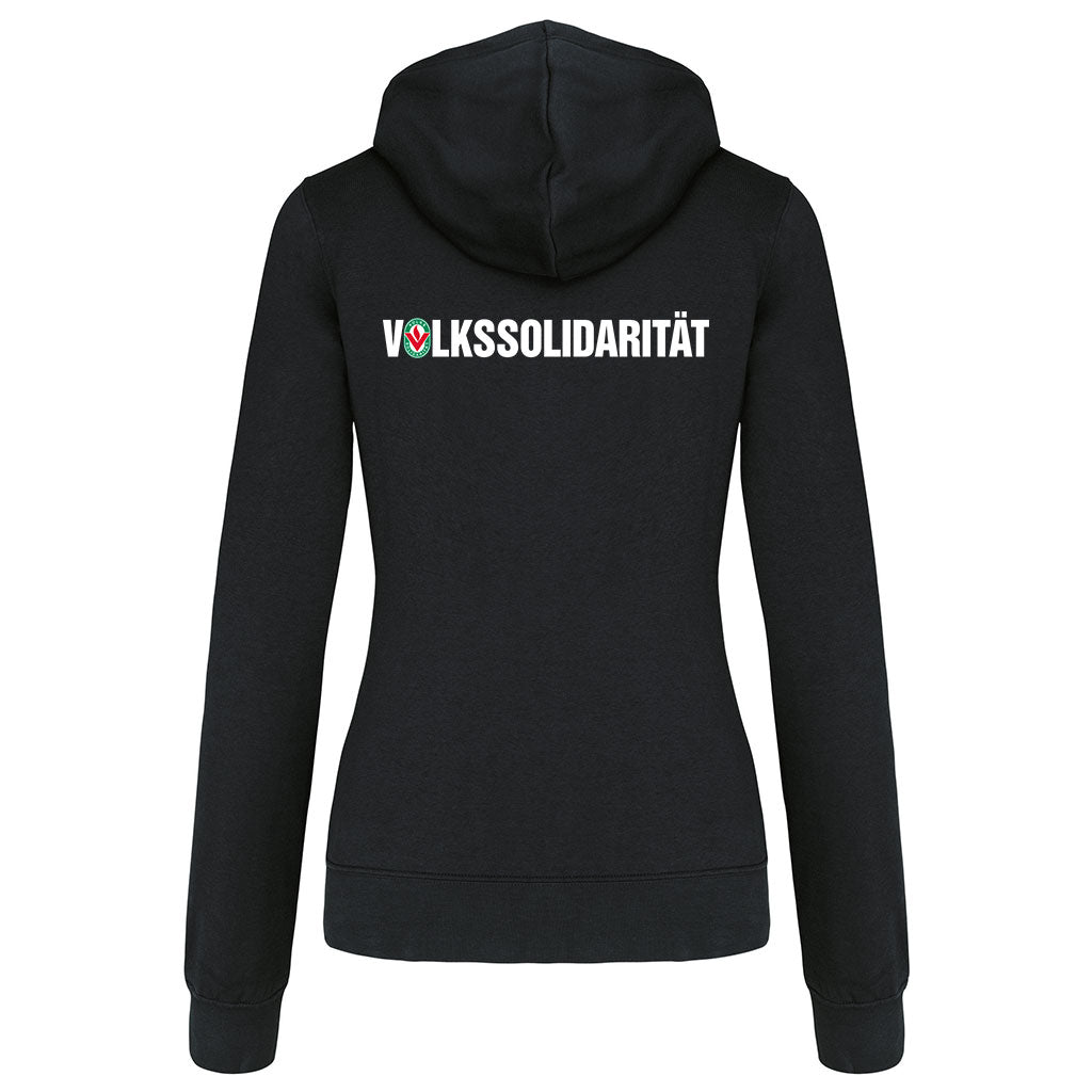 Damen-Kapuzensweatshirt 2-farbig