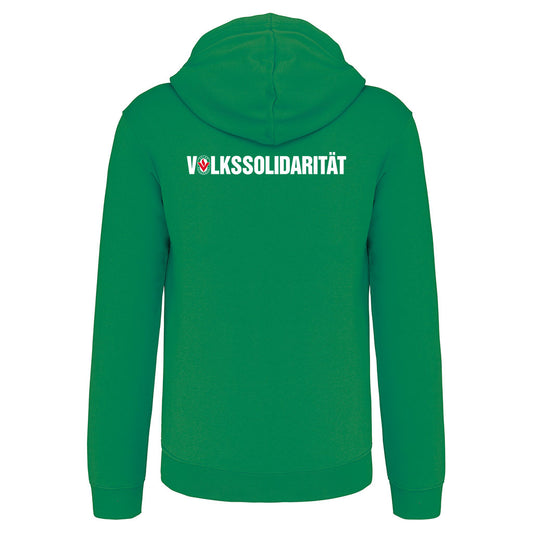 Herren-Kapuzensweatjacke 2-farbig