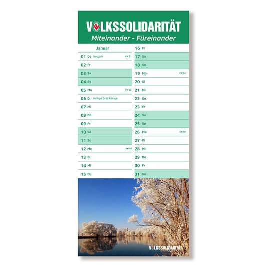 Postkarten-Kalender 2026