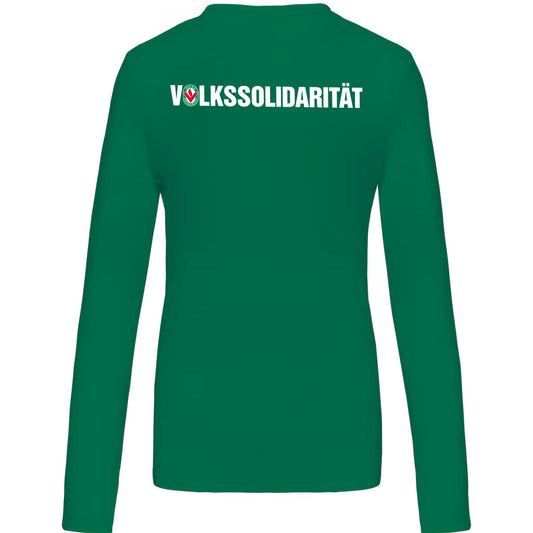 Damen Longsleeve V-Ausschnitt