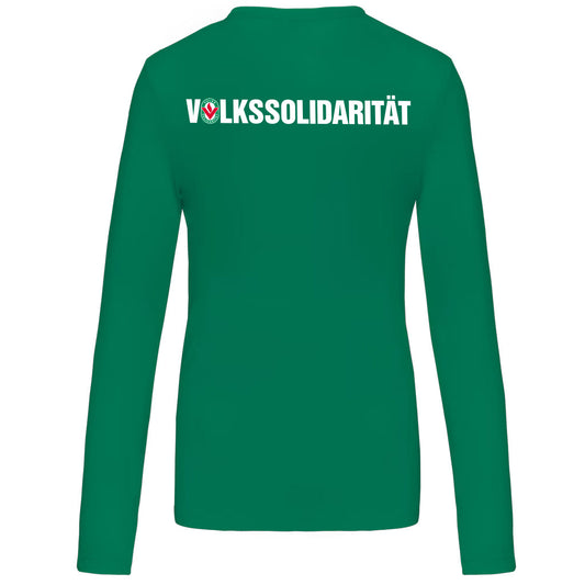 Damen Longsleeve Rundhalsausschnitt