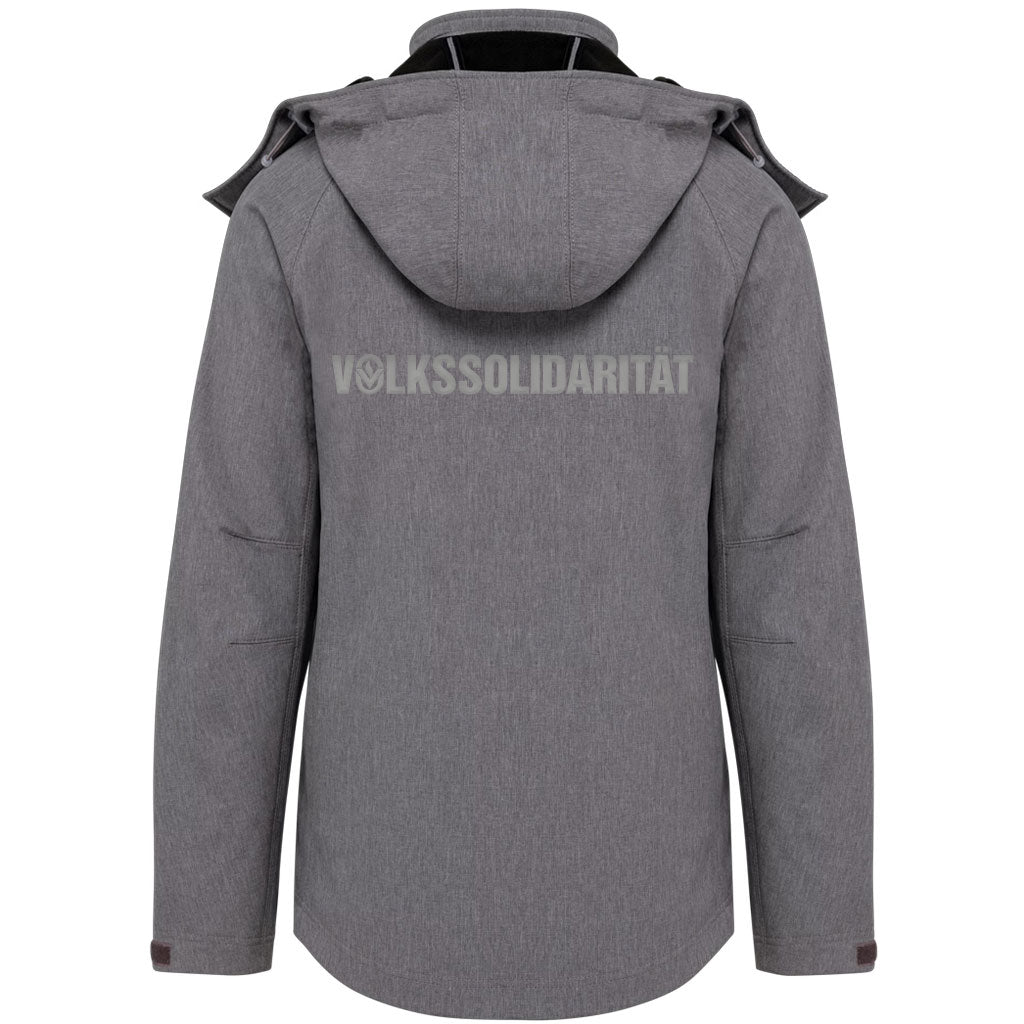 Damen Softshell-Jacke mit abnehmbarer Kapuze