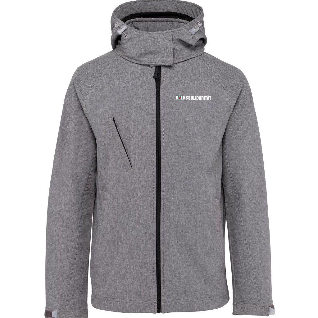 Damen Softshell-Jacke mit abnehmbarer Kapuze