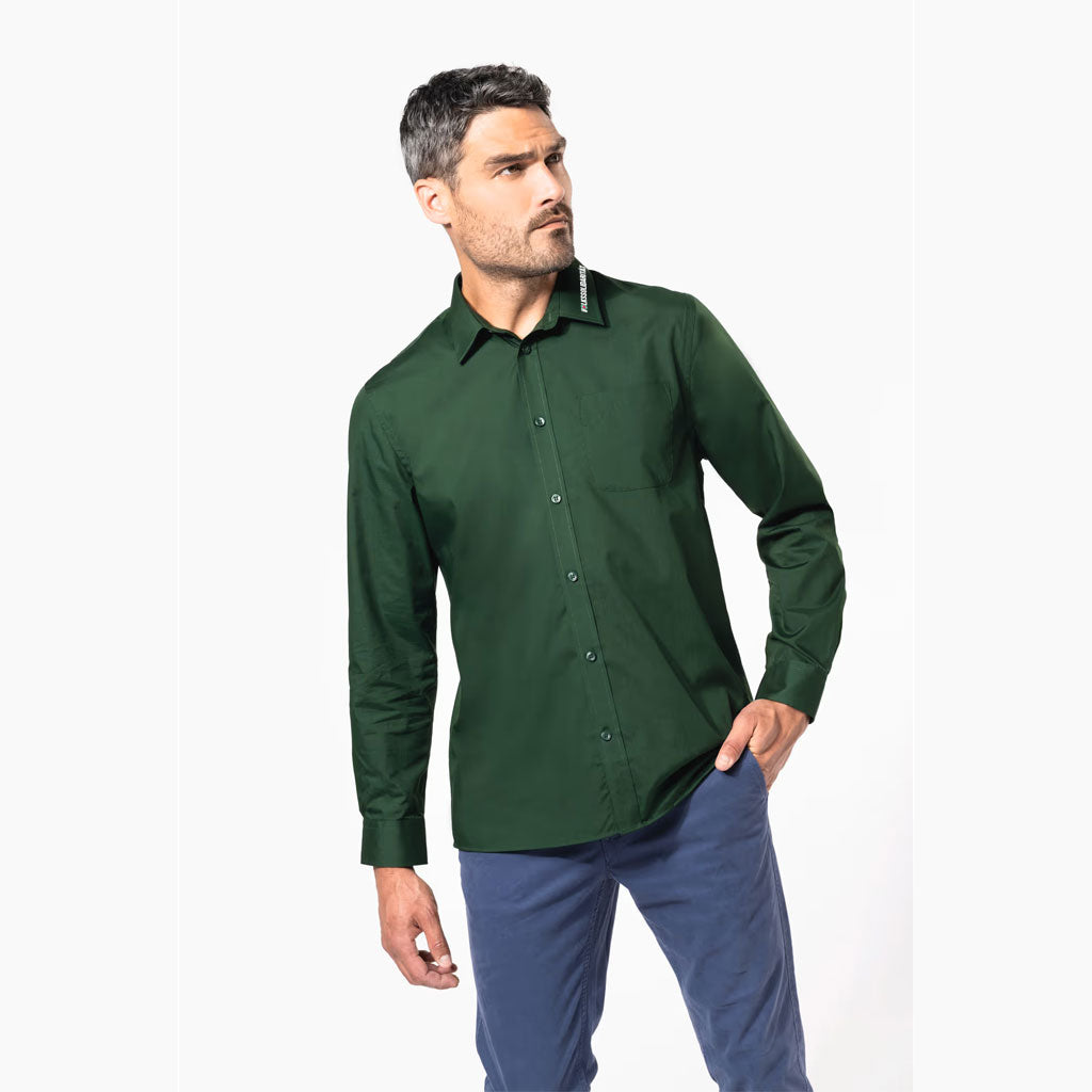 Herren Langarmhemd