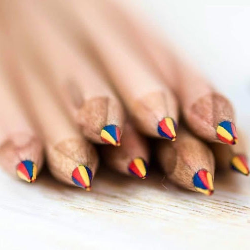 Mehrfarbiger Buntstift zum Einpflanzen