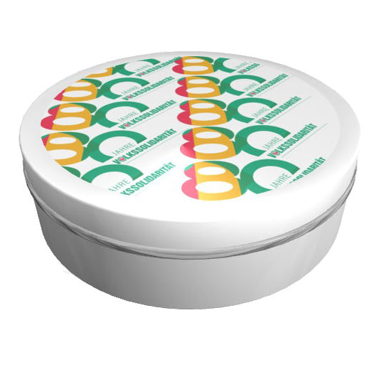 Taschendose mit Pfefferminzpastillen