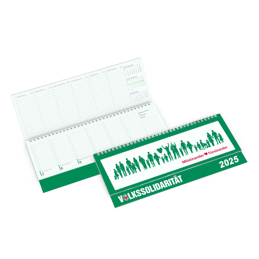 Tischkalender Volkssolidarität 2025