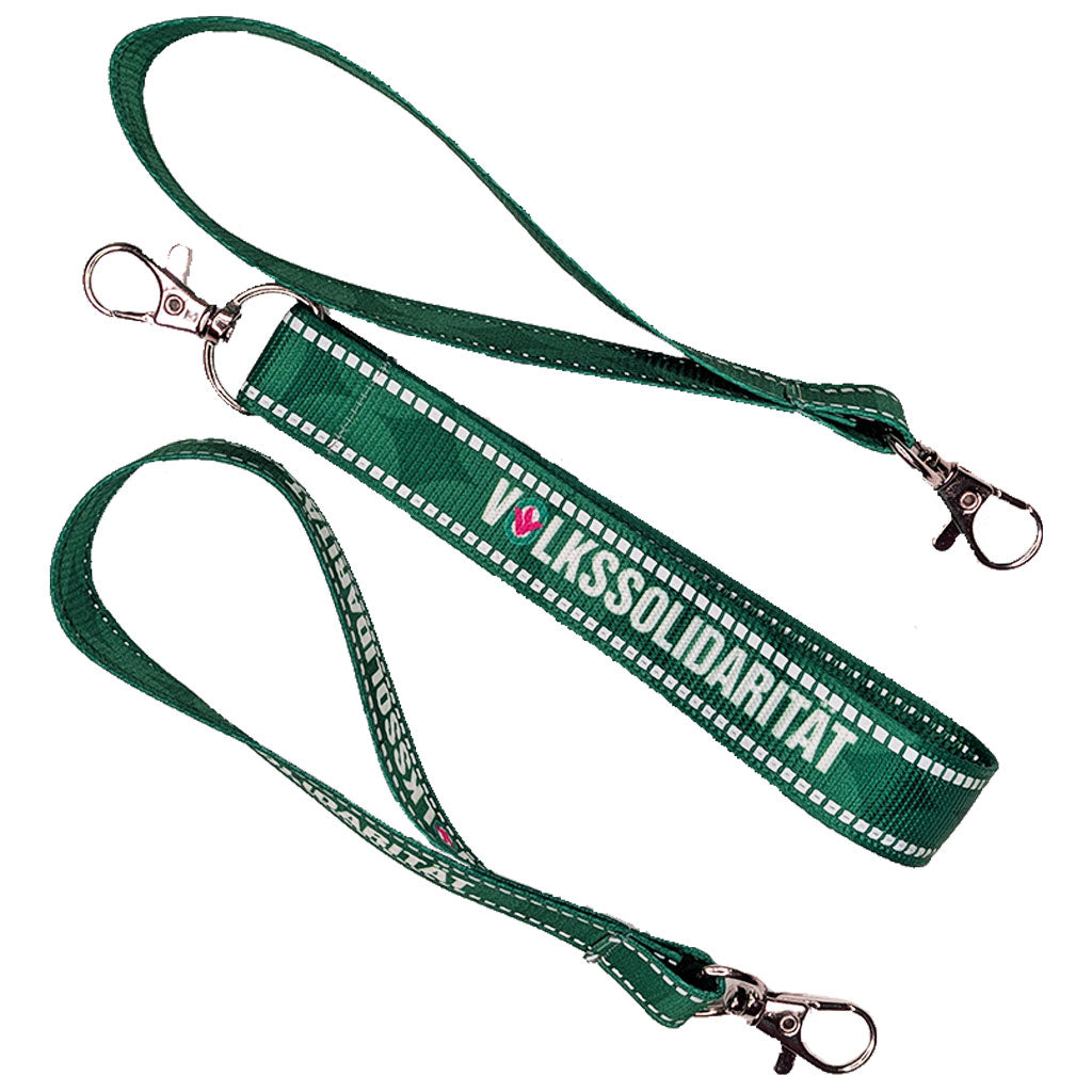 Schlüsselanhänger mit reflektierenden Streifen