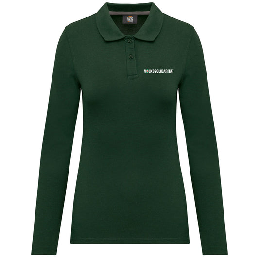 Langarm Polohemd mit antibakterieller Behandlung