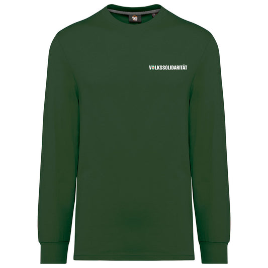 Umweltfreundliches Unisex Shirt mit langen Ärmeln