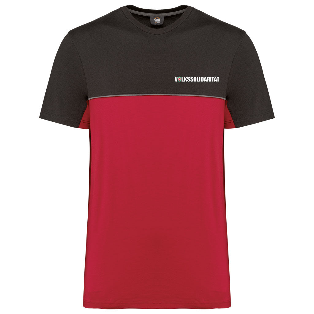 Zweifarbiges Unisex T-Shirt