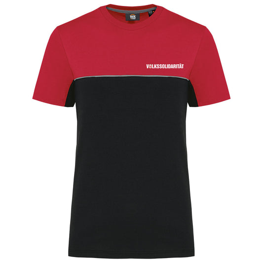 Zweifarbiges Unisex T-Shirt