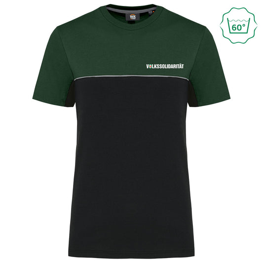 Zweifarbiges Unisex T-Shirt