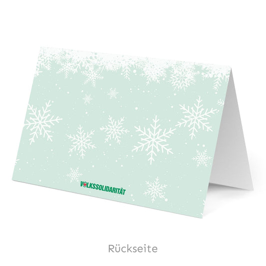 Weihnachtskarte "Frohes Fest & ein gutes neues Jahr"