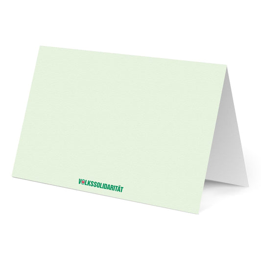 Osterkarte „Wiese mit Ostereiern“