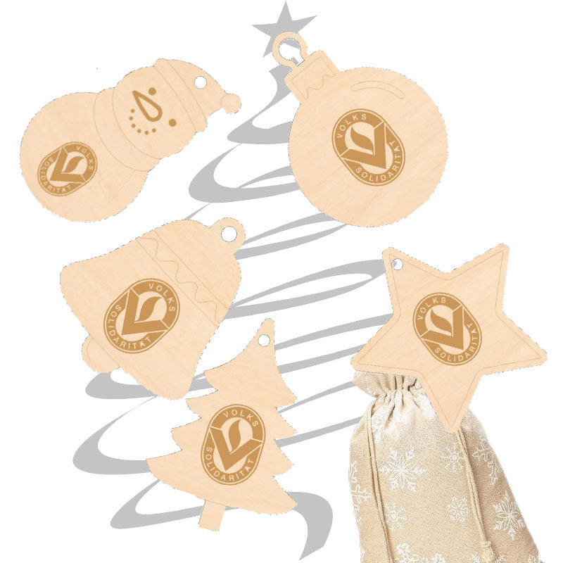 Weihnachtsbaum-Anhänger-Set