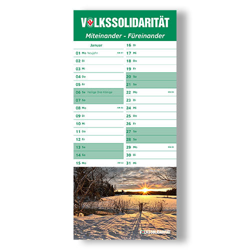 Postkarten-Kalender 2024