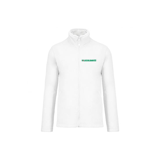 Fleece Jacken mit dem Schriftzug der Volkssolidarität