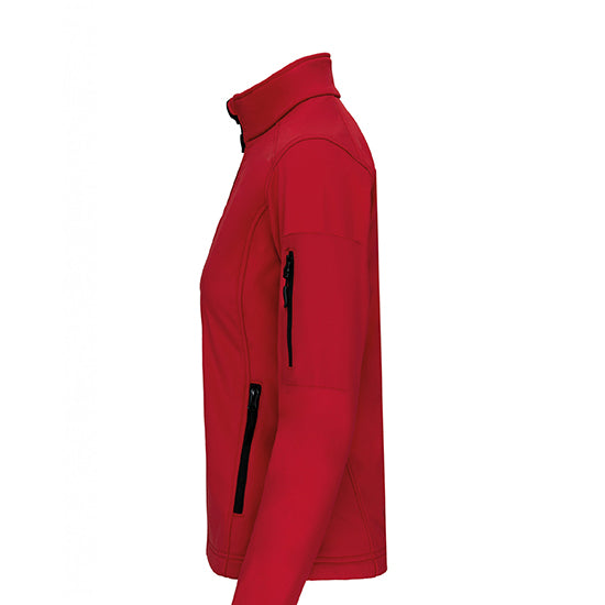 Damen Softshell Jacken im Volkssolidaritäts-Design