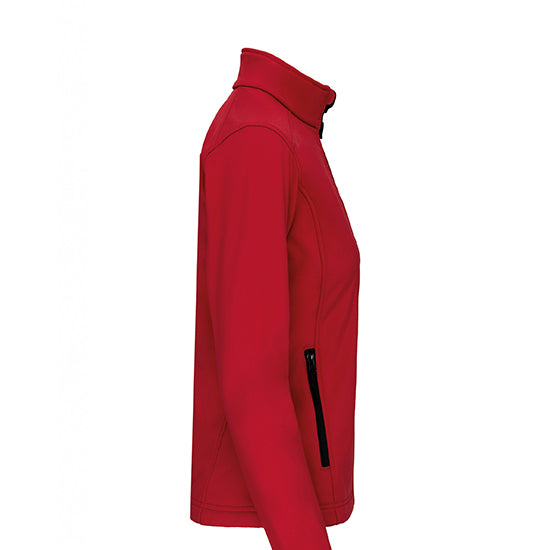 Damen Softshell Jacken im Volkssolidaritäts-Design
