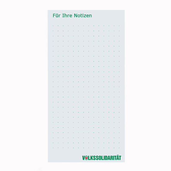 Konferenzblock DIN-lang