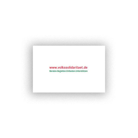 Persönliche Visitenkarte