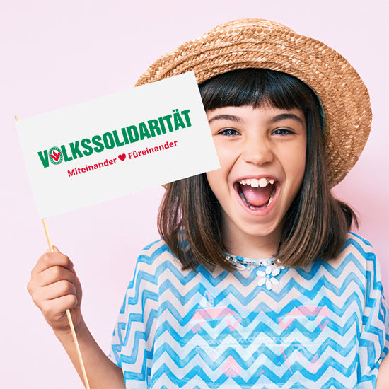 Fähnchen Volkssolidarität