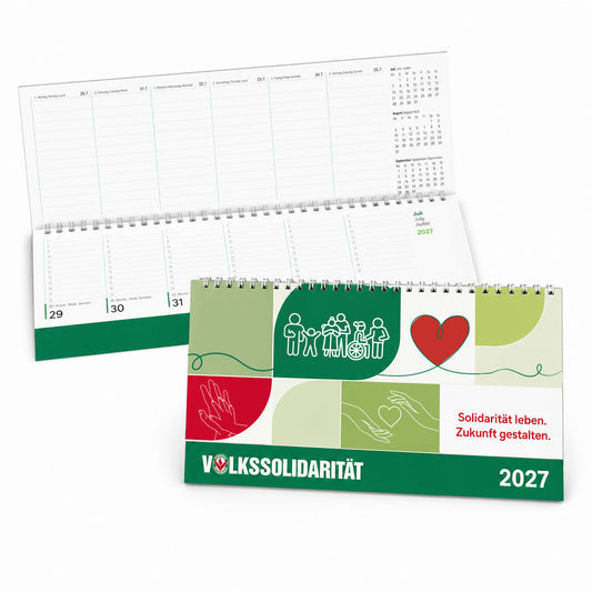 Tischkalender  Volkssolidarität 2027