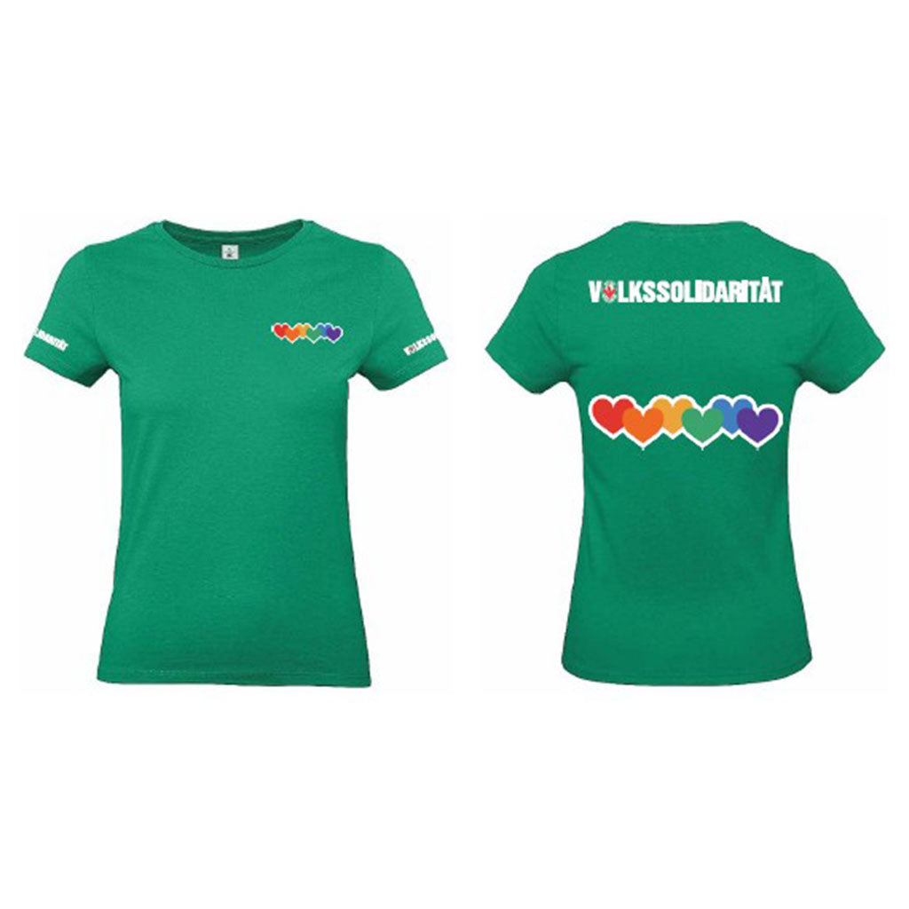 Regenbogen-Herz T-Shirt