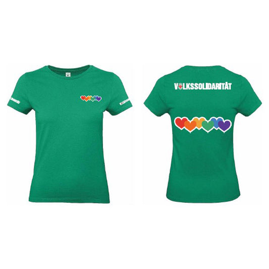 Regenbogen-Herz T-Shirt