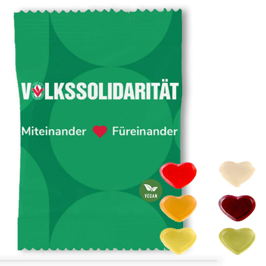 VEGANE Fruchtgummi - Herzform