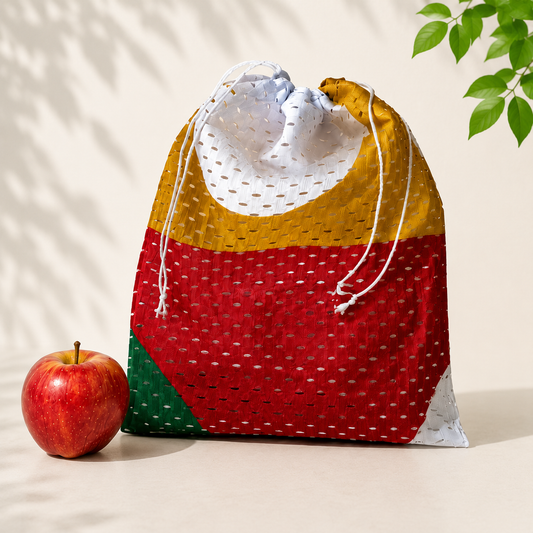 Upcycling-Gemüsebeutel