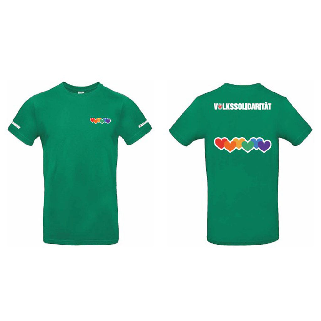 Regenbogen-Herz T-Shirt