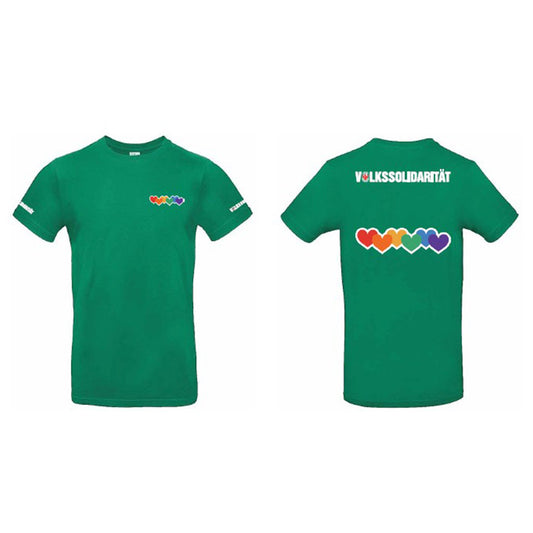 Regenbogen-Herz T-Shirt