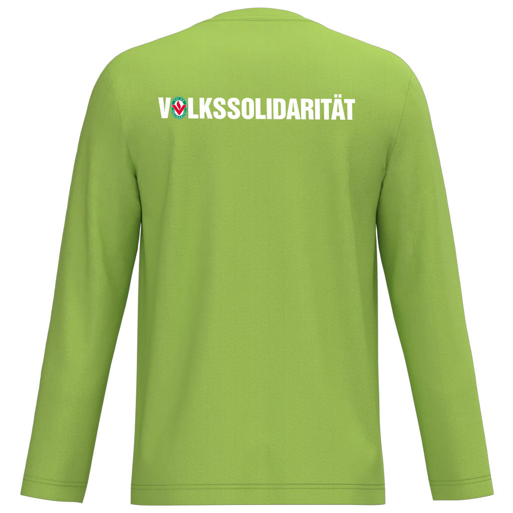 Herren/ Unisex Longsleeve V-Ausschnitt