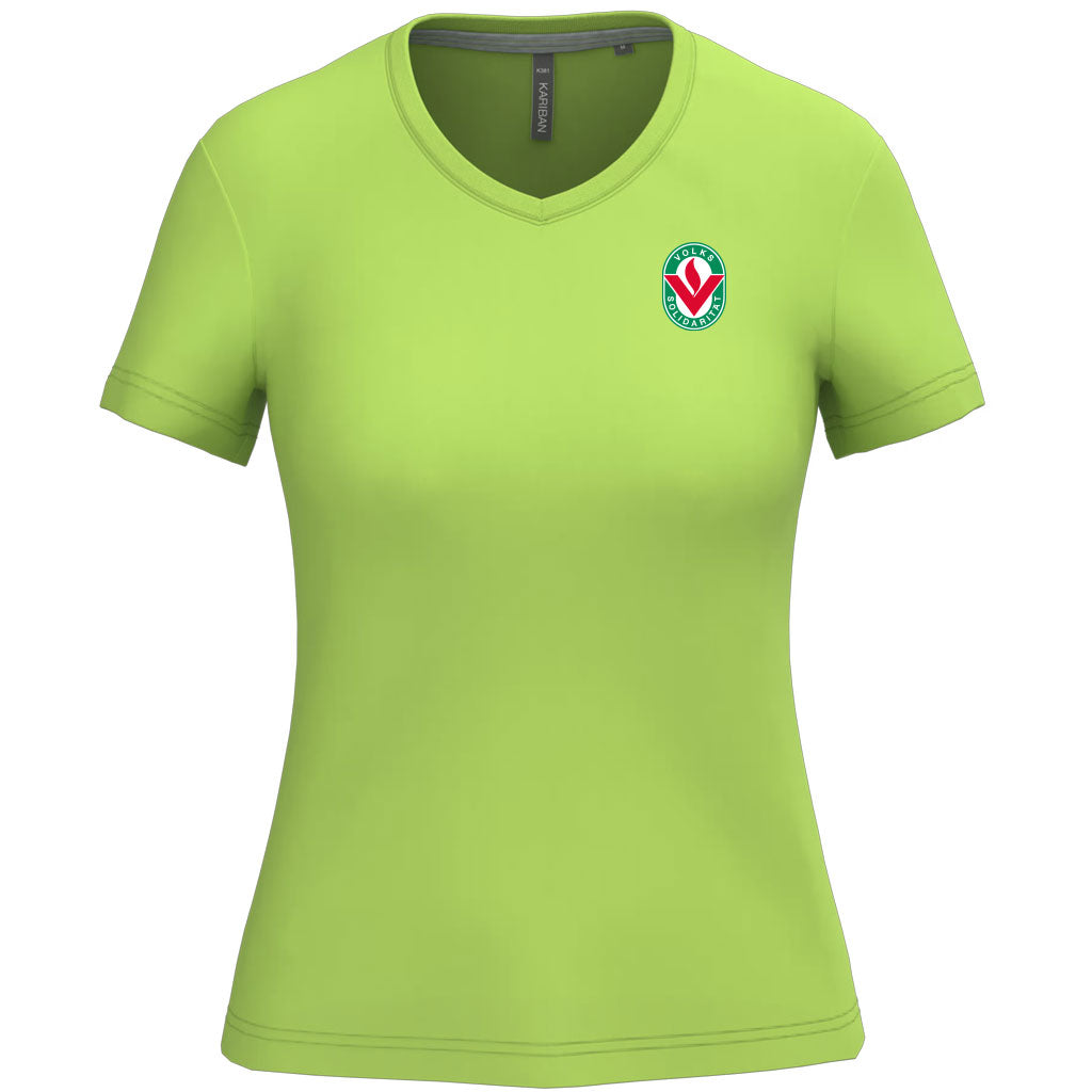 Damen T-Shirt mit V Ausschnitt
