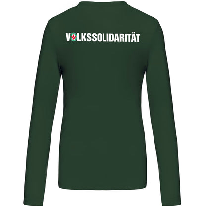 Damen Longsleeve V-Ausschnitt