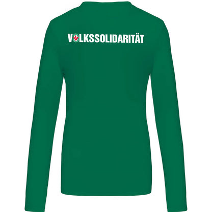 Damen Longsleeve V-Ausschnitt