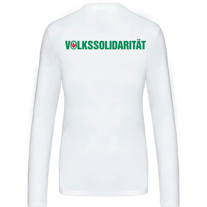 Damen Longsleeve V-Ausschnitt