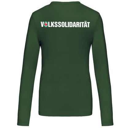 Damen Longsleeve Rundhalsausschnitt