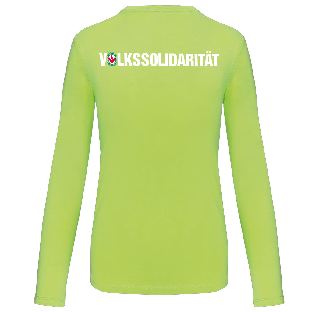 Damen Longsleeve Rundhalsausschnitt
