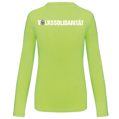 Damen Longsleeve Rundhalsausschnitt