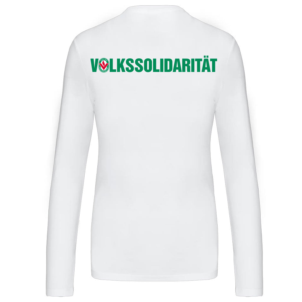 Damen Longsleeve Rundhalsausschnitt
