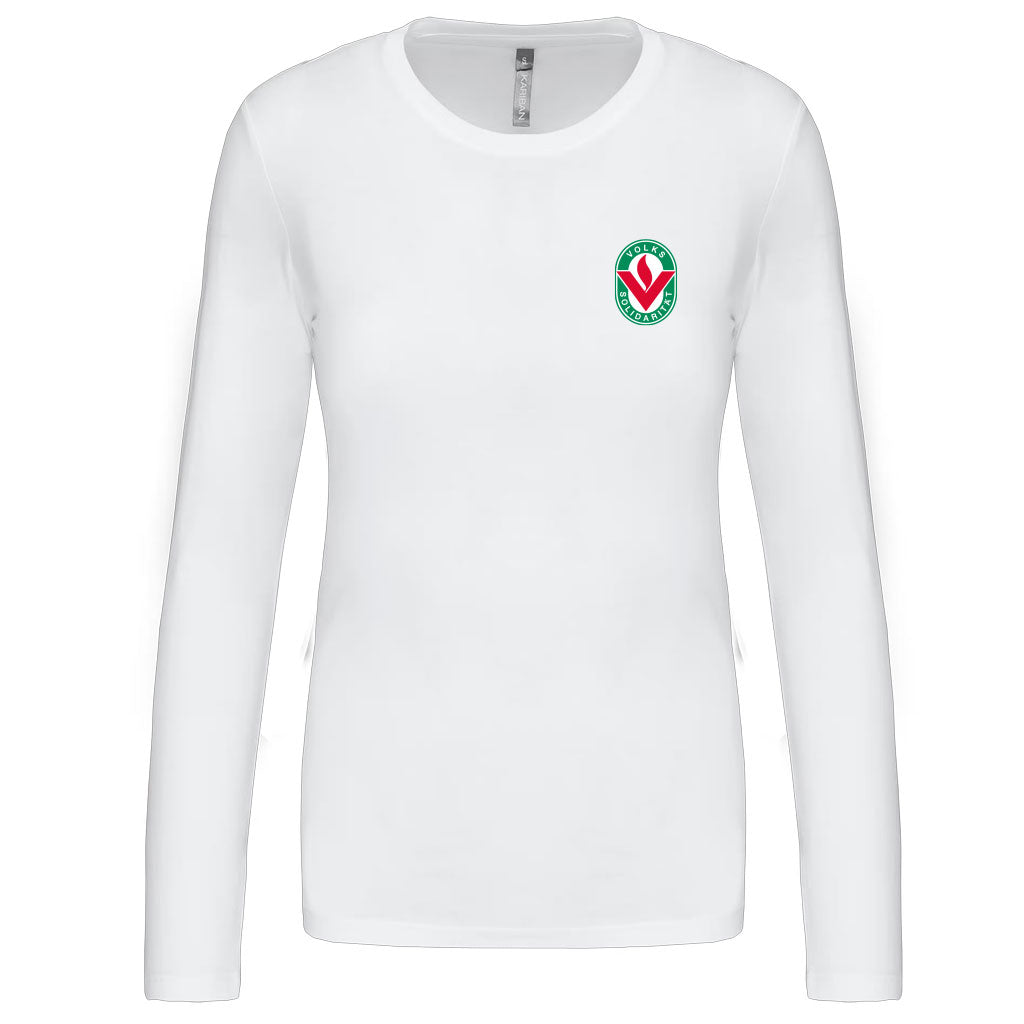 Damen Longsleeve Rundhalsausschnitt