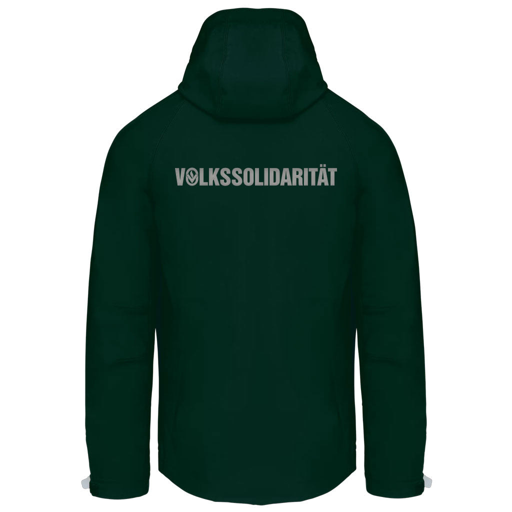 Herren Softshell-Jacke mit abnehmbarer Kapuze