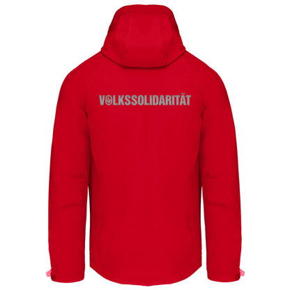 Herren Softshell-Jacke mit abnehmbarer Kapuze